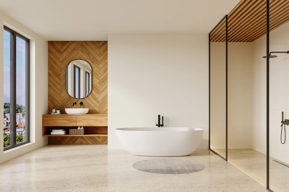 Atelier d'artisan sur établi en bois avec outils de menuiserie disposés